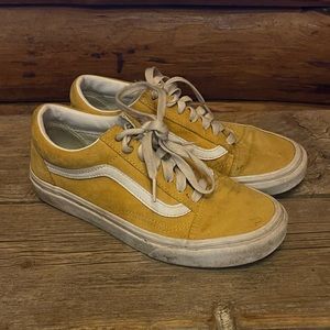 Yellow vans sneakers